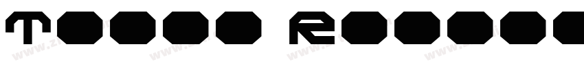 Track Regular字体转换
